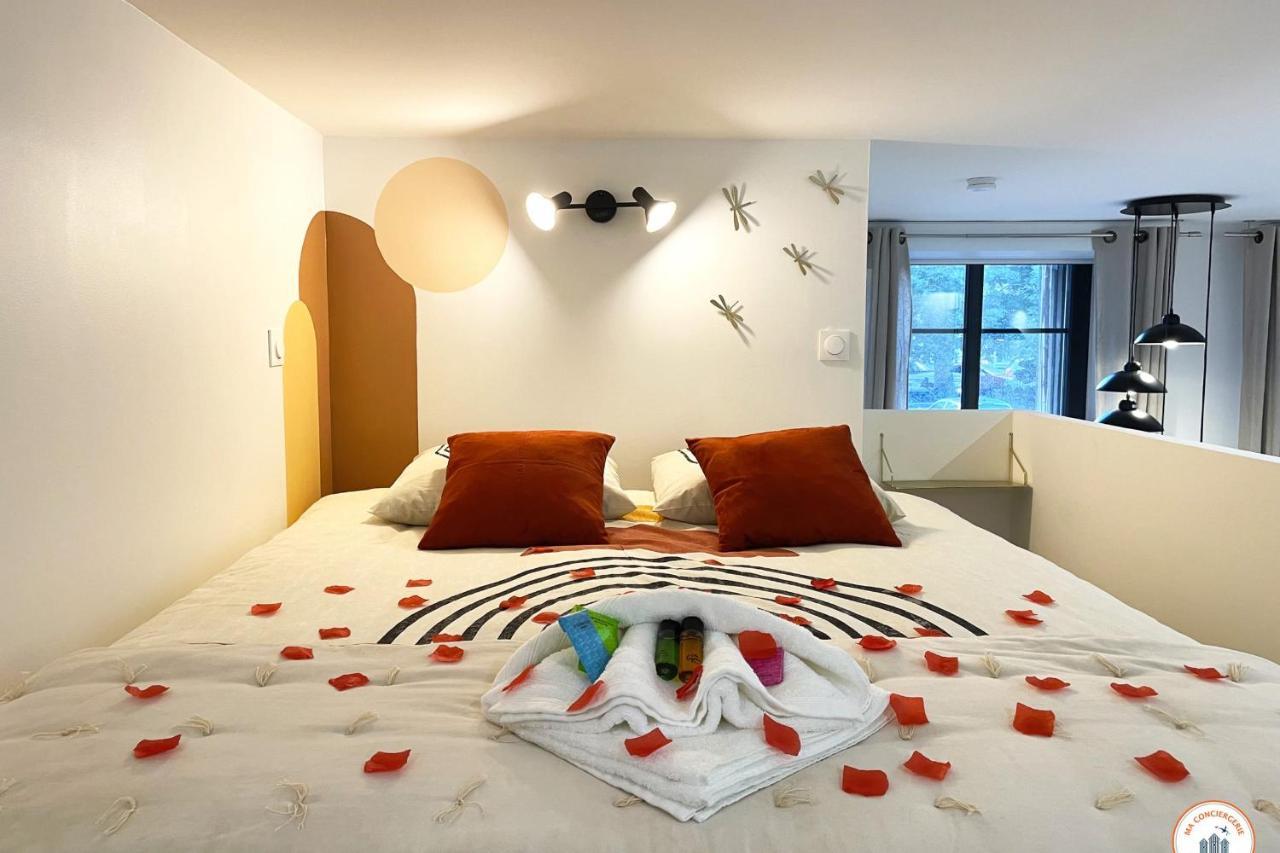 L'Orient-Express - Jacuzzi Spa - Parking - Loft เลออาฟร์ ภายนอก รูปภาพ