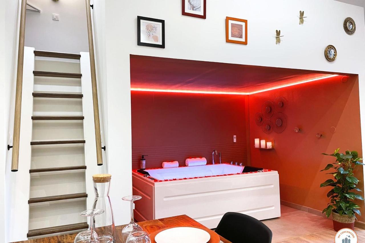 L'Orient-Express - Jacuzzi Spa - Parking - Loft เลออาฟร์ ภายนอก รูปภาพ